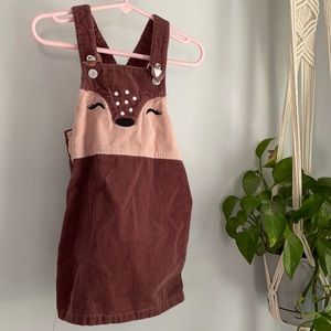 Girls corduroy dress